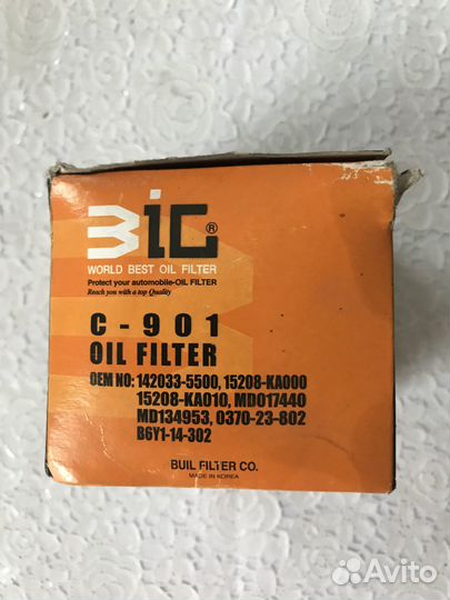 Фильтр масляный mazda-626