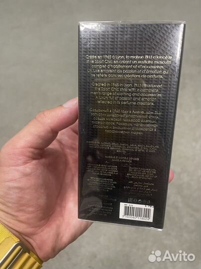 Zilli Blue Titanium 100 ml Оригинал