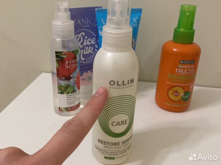 Продам ollin, garnier fructis, avon спрэй для тела