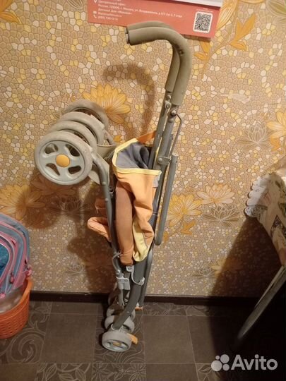 Коляска трость