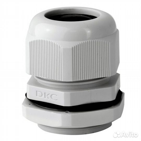 Зажим кабельный с контргайкой PG42 диаметр кабеля 28-38мм IP68 DKC