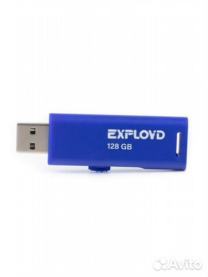 USB Flash 128GB Exployd USB 2.0 синий