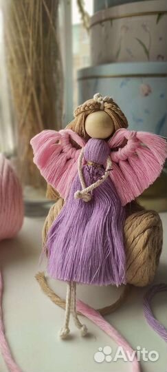 Макраме ангел