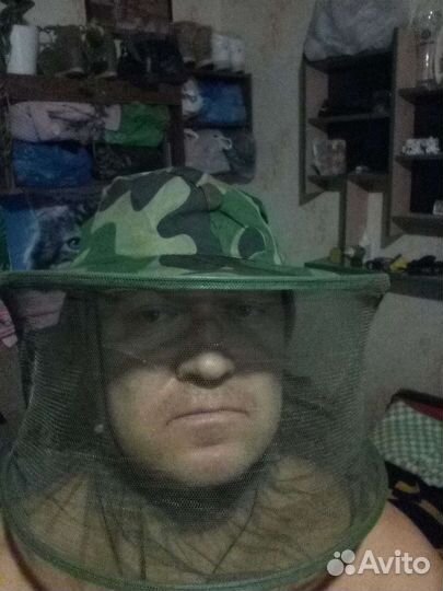 Панама-сетка для рыбалки и грибов