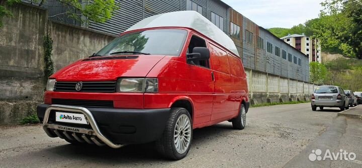 Volkswagen Transporter 2.5 МТ, 1998, 300 000 км
