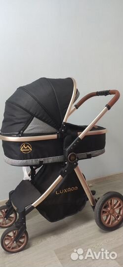 Коляска luxmom v9 3в1