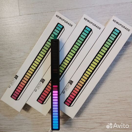 32LED RGB световая панель Голосовое управление