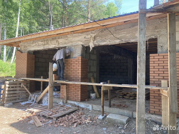 Кирпичная кладка, Облицовка кирпичом