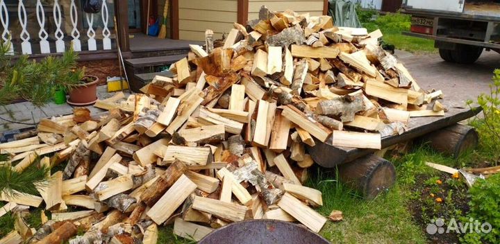 Дрова Ольха любого объема навалом
