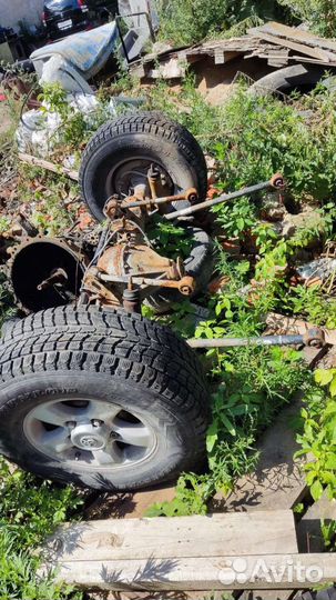 Задний мост toyota land cruiser 100