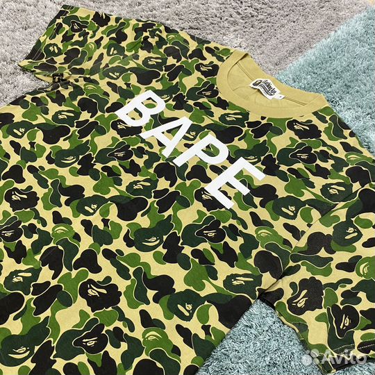 Футболка Bape Green Camo M