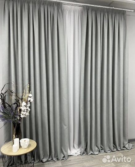 Шторы blackout новые (много расцветок)