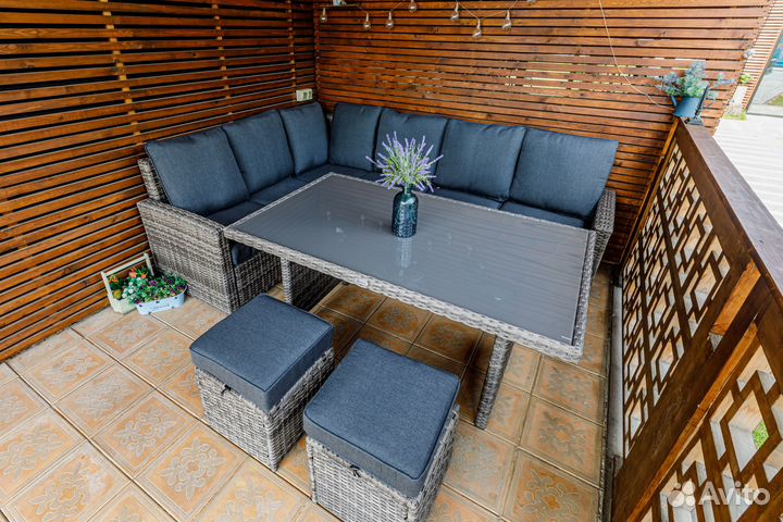 Садовая мебель из искусственного ротанга Zorro