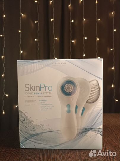 Аппарат для очищения кожи лица SkinPro Sonic 3 в 1