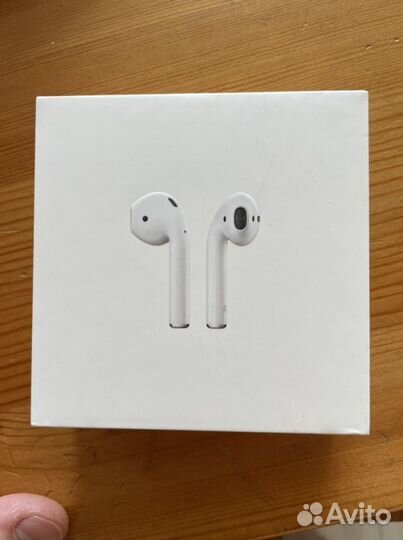 Беспроводные наушники apple airpods оригинал