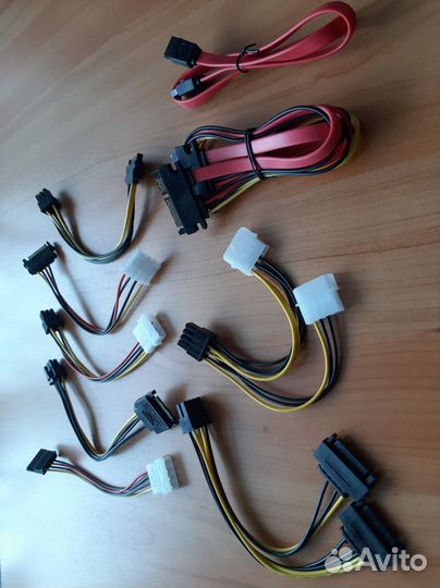 Переходники молекс сата для компьютера и видеокарт