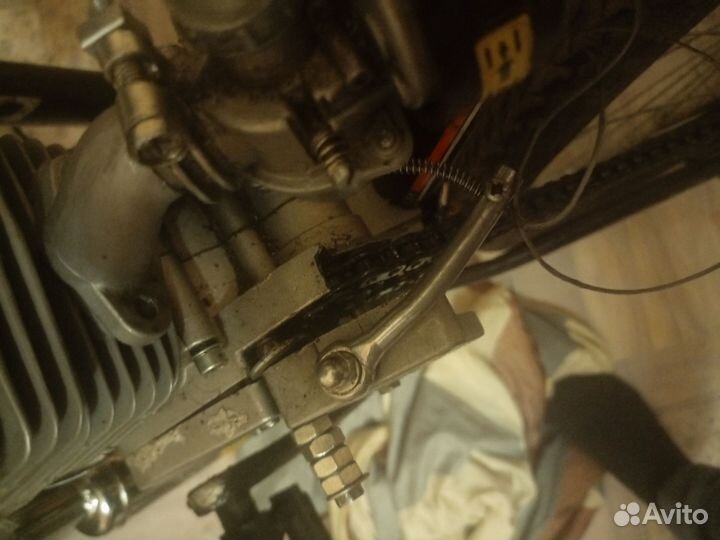 Продам велосипед с веломотором F80