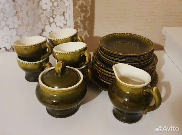 Керамический сервиз 