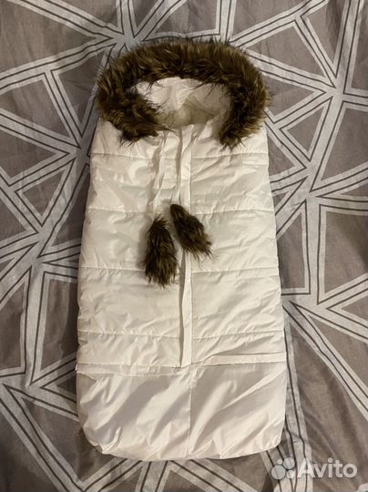 Зимний конверт в коляску