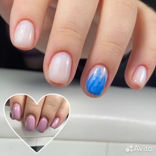 Комбинированный маникюр