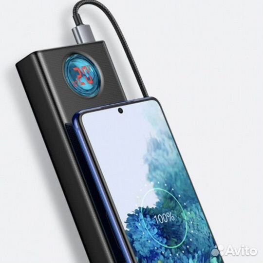 Baseus Power Bank 65W 30000mAh Чёрный