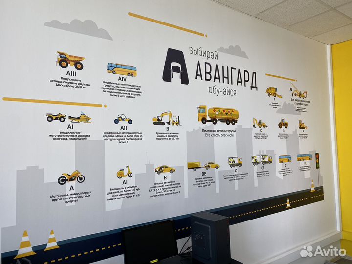 Роспись стен (печать на стенах)