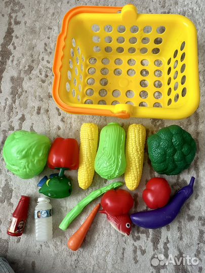 Детские игрушки (магазин, набор кулинара)