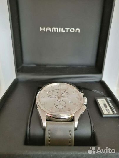 Часы hamilton jazzmaster хронограф