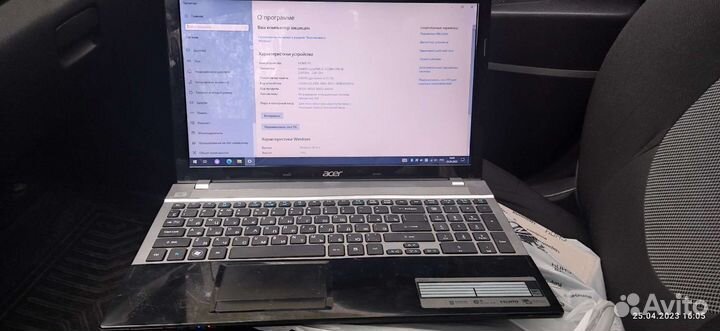Ноутбук acer aspire v3 571g