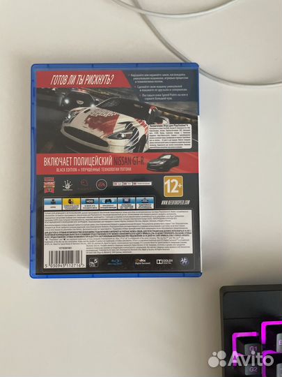 Игра на ps4 Need for Speed rivals