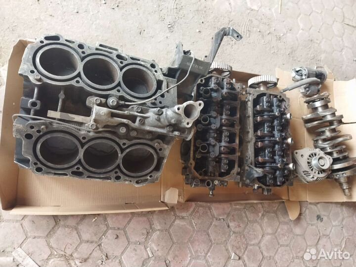 Мотор в разбор Мицубиси Паджеро спорт