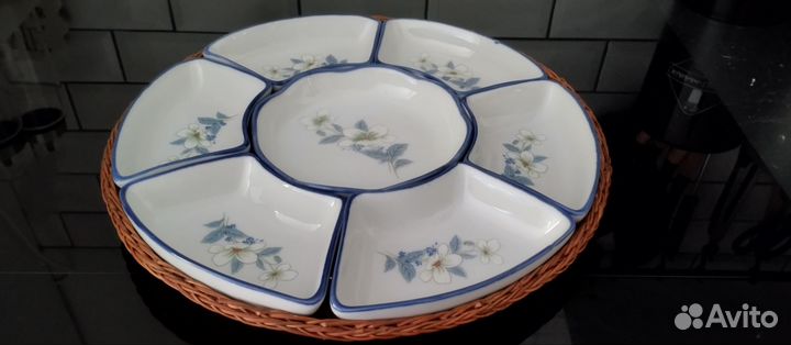 Менажница керамическая