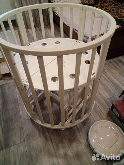 Детская кровать трансформер с маятником