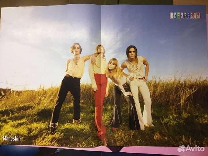 Плакаты постеры «Maneskin»