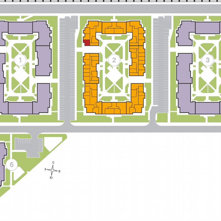 1-к. квартира, 36,6 м², 4/4 эт.