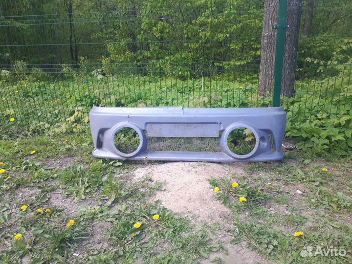 Передний бампер WRC на ваз 2110-2112