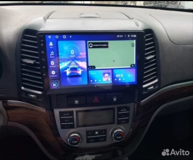 Магнитола Hyundai Santa Fe 2 android новая