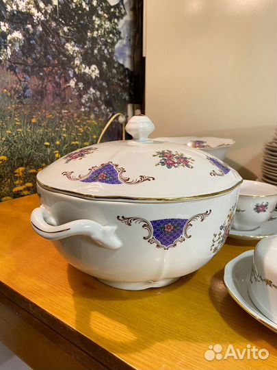 Столовый сервиз СССР Чехословакия Богемия