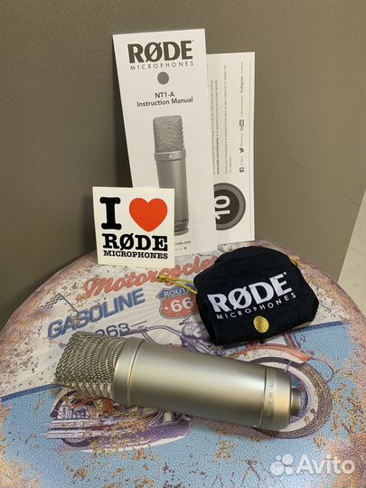 Студийный конденсаторный микрофон Rode NT1-A