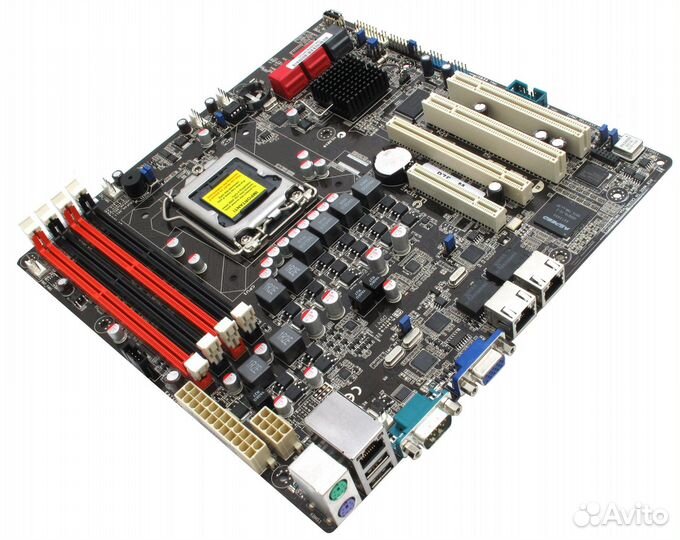 Серверная материнская плата asus P7F-M LGA 1156