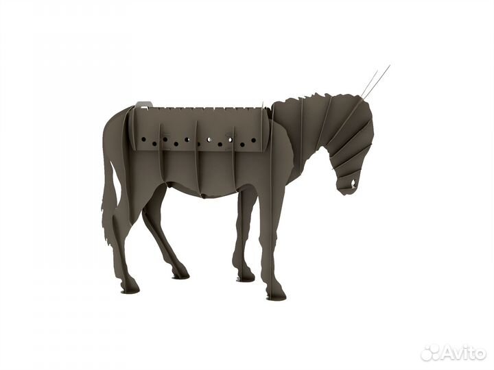 Мангал 3-д осёл