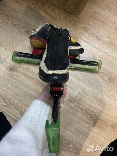 Конькобежные коньки viking