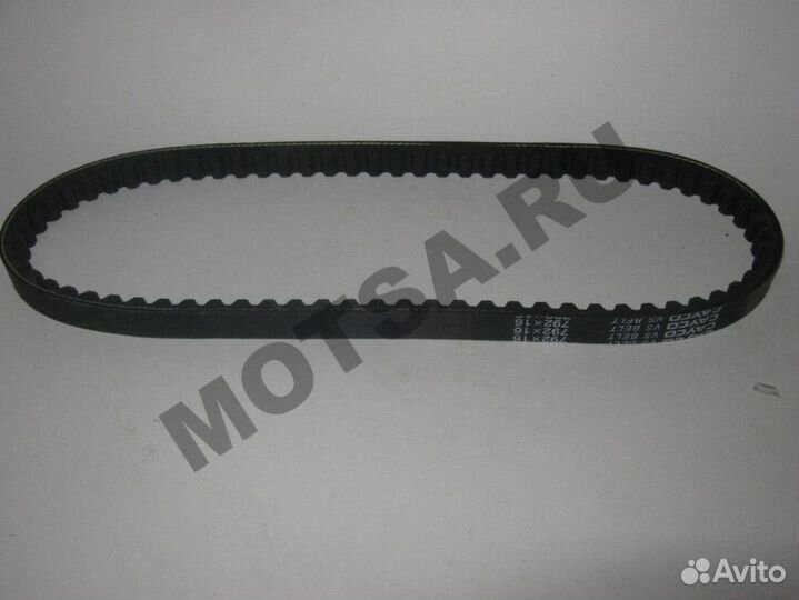 Ремень вариатора 792-16 (16,6) Yamaha BWS50/Stels2