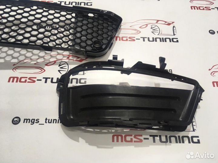 Комплект сеток в бампер на Mercedes S63 AMG 221