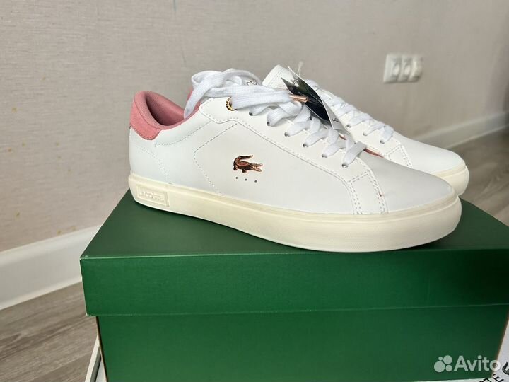 Кеды lacoste женские 40.5 254мм