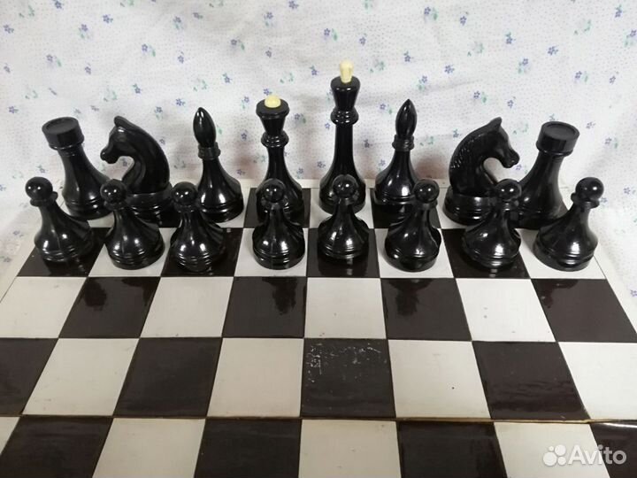 Шахматы СССР турнирные большие фигуры