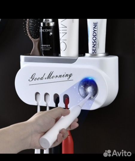 Держатель для зубных щеток и пасты