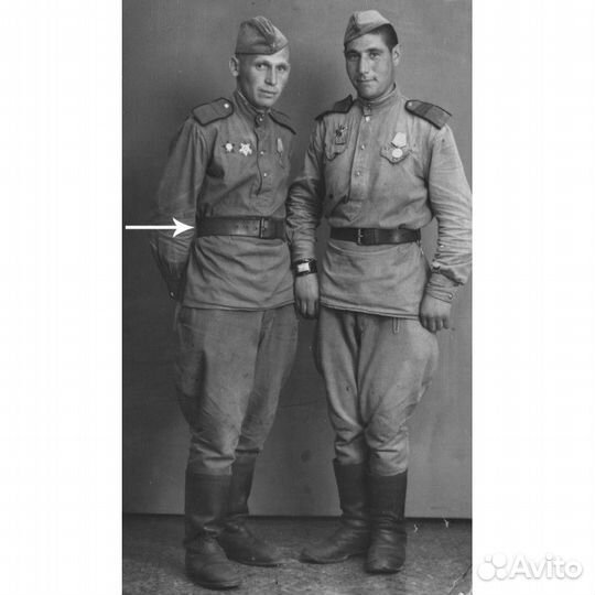 Ремень ркка обр. 1936-45. Новый. Кожа