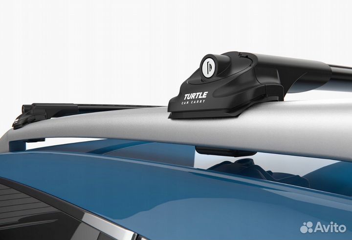 Багажник на крышу Volvo XC70 аэродинамический