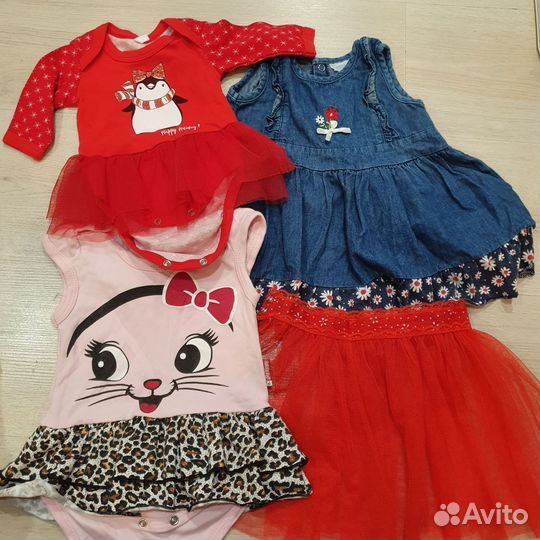 Вещи на девочку 56-80